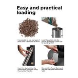 Primato Model L Heat - 24,000 BTU Outdoor Pellet Heater | Expansive 10ft Warmth Radius