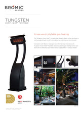 Bromic Tungsten Smart-Heat Portable Freestanding Heater: A Blend of Modern Artistry & Peak Performance